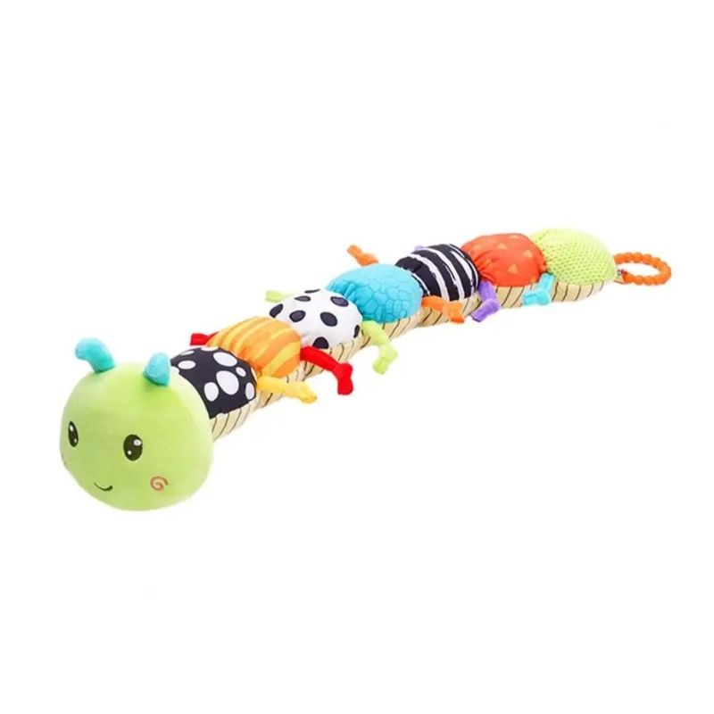 GENERICO - Peluche Gusano Sensorial Oruga Niños Multicolor Infantil