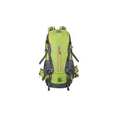 GENERICO - Mochila Trekking 45 litros Para Caminata Larga Color Verde