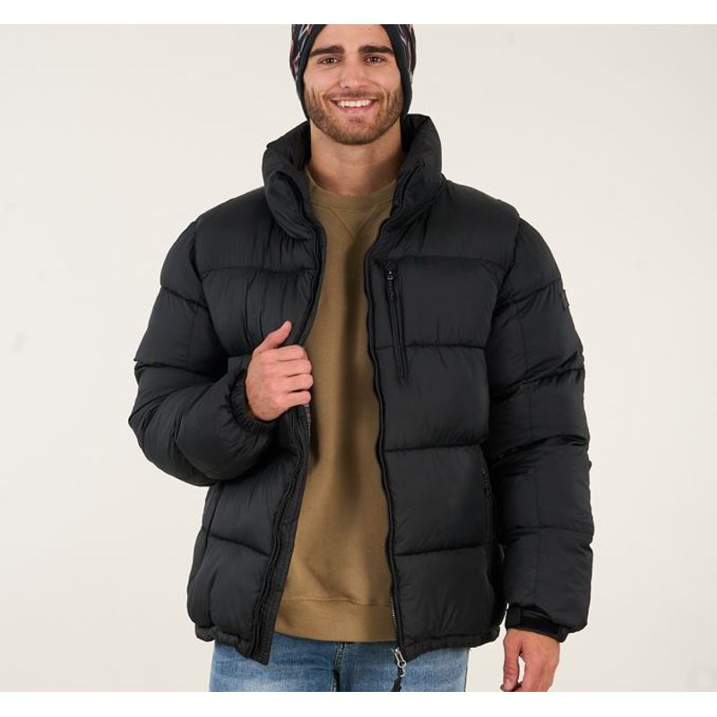 POLEMIC - Parka hombre liviana sin gorro regular fit Polemic