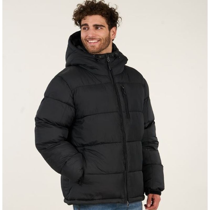 POLEMIC - Parka hombre liviana con gorro Polemic