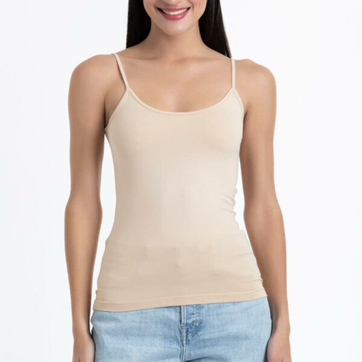 LADY GENNY - Camiseta Microfibra Con Pabilos