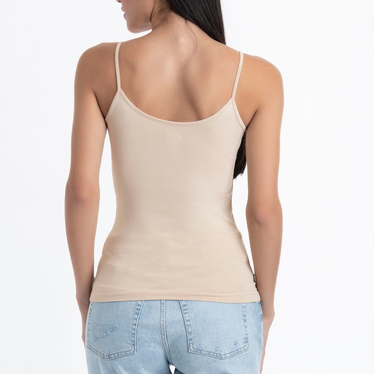 LADY GENNY - Camiseta Microfibra Con Pabilos