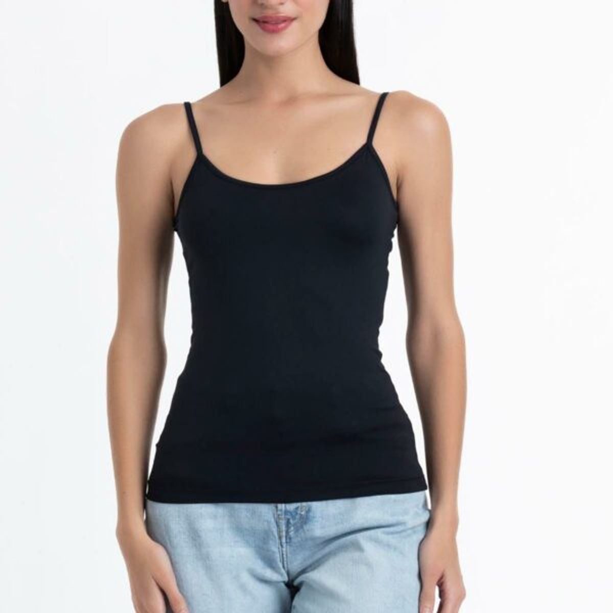 LADY GENNY - Camiseta Microfibra Con Pabilos