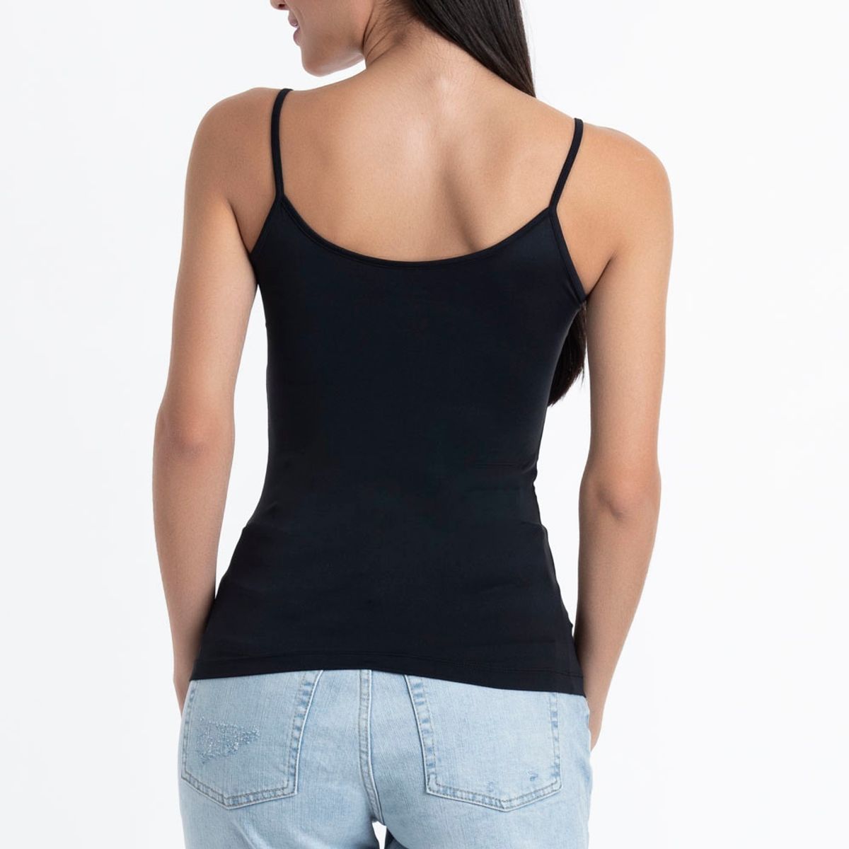 LADY GENNY - Camiseta Microfibra Con Pabilos