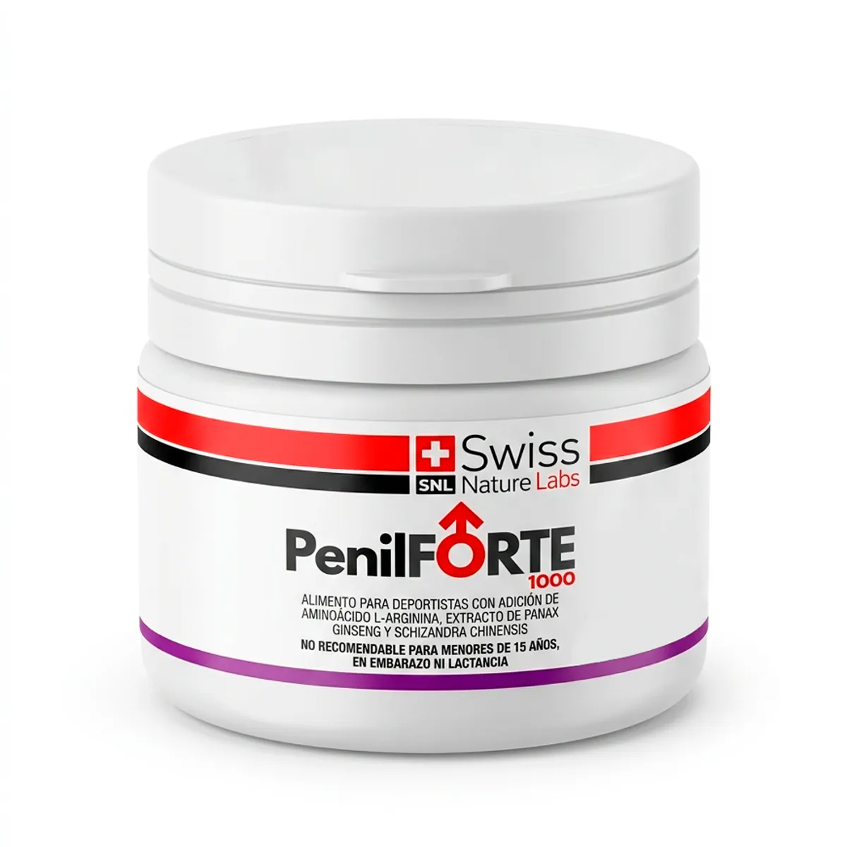 SWISS NATURE LABS - Suplemento Masculino Energía Vitalidad y Rendimiento 30 comp
