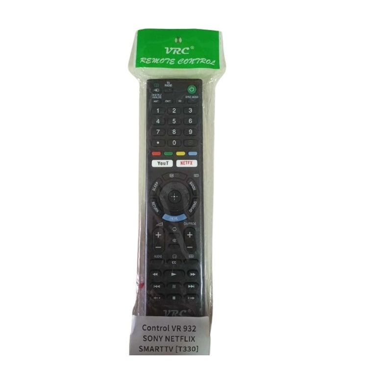 GENERICO - Control VR 932 SONY NETFLIX SMARTTV