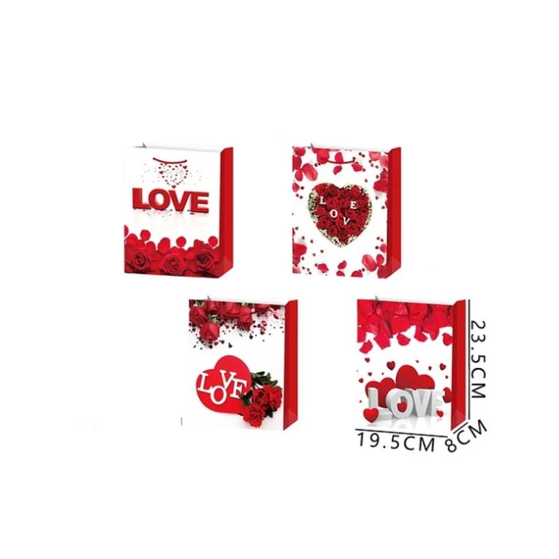 GENERICO - Bolsa De Regalo S Love 195x8x235 Cm