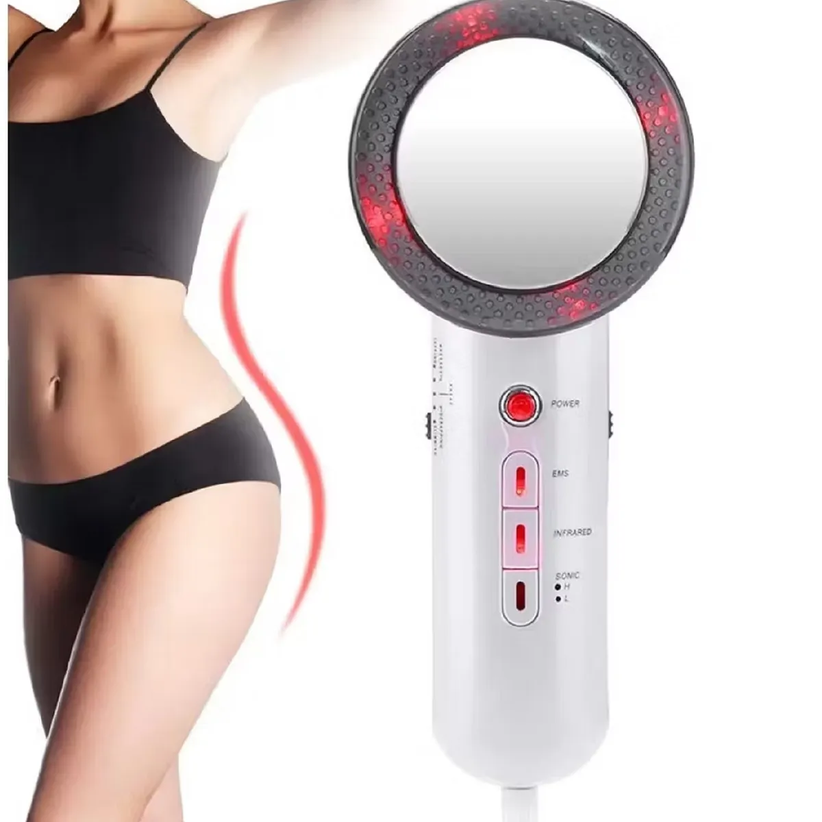 GENERICO - Máquina Ultrasonido 3 En 1 Cavitación Masajeador Favorito