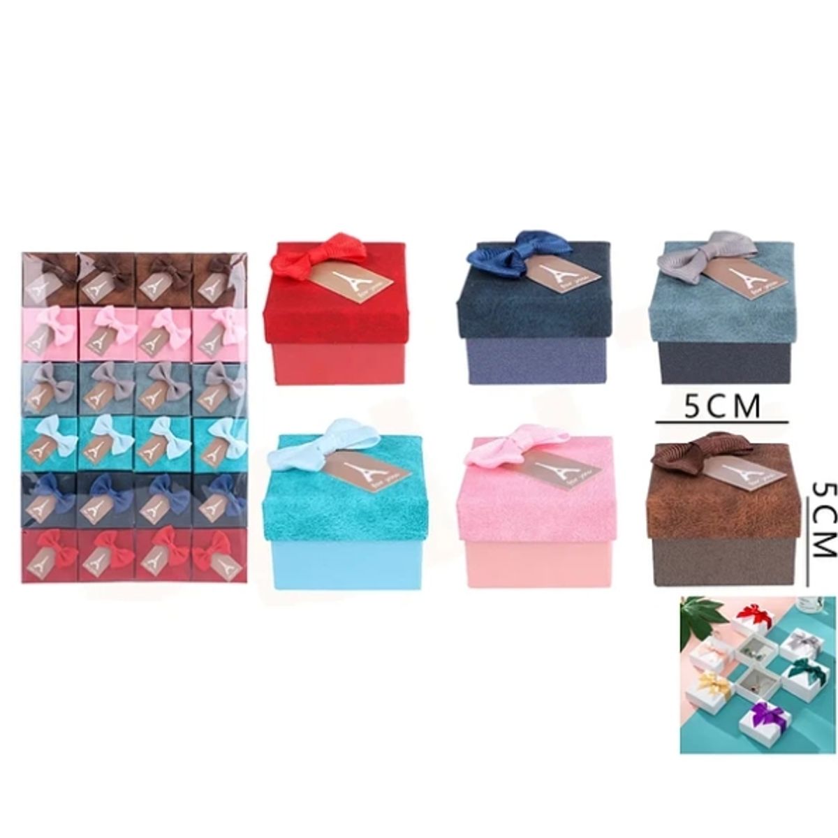 GENERICO - Cajas Para Regalos 55Cm Detalle Cinta