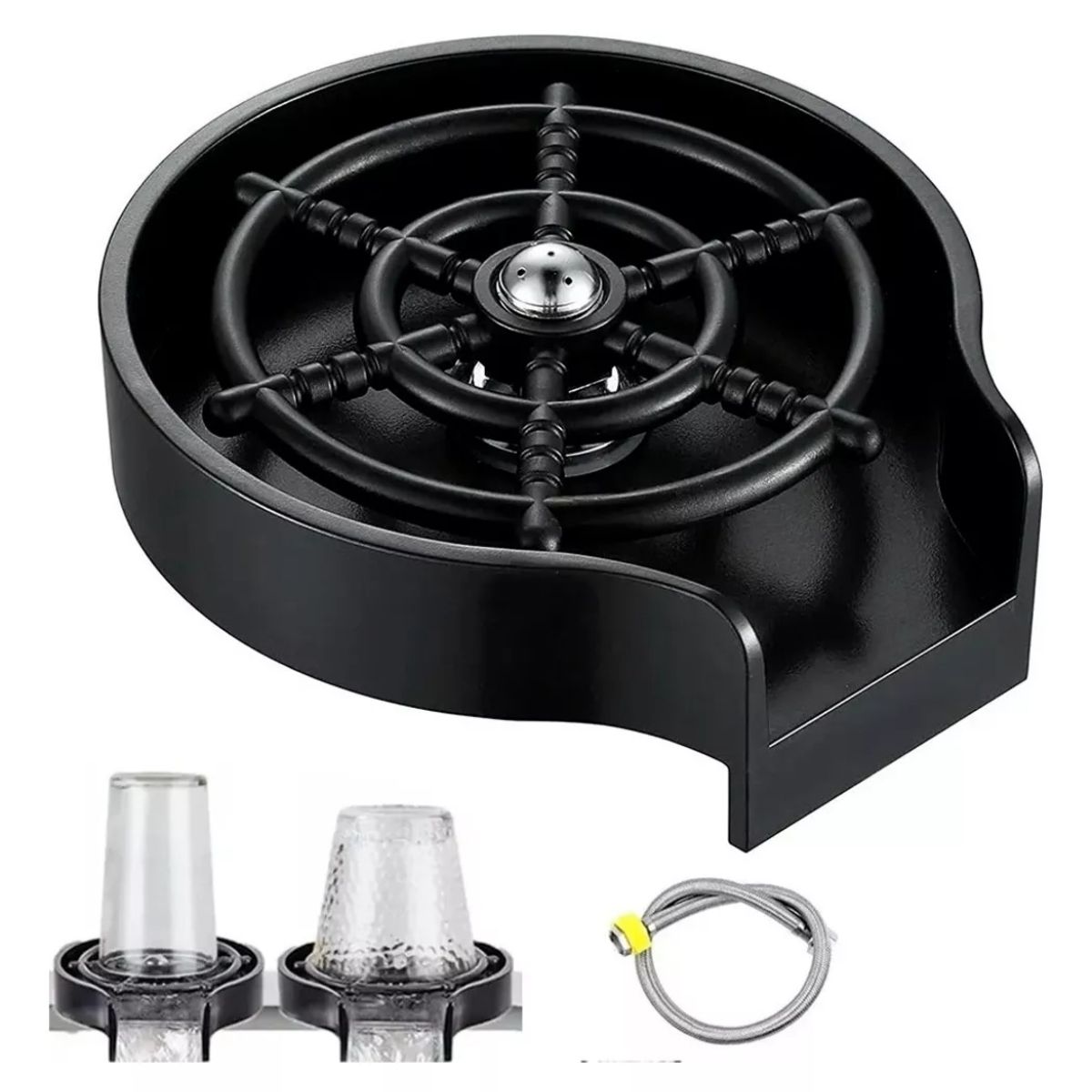 GENERICO - Lavador Automático Vasos Tazas Copas Lavadora Enjuagadora