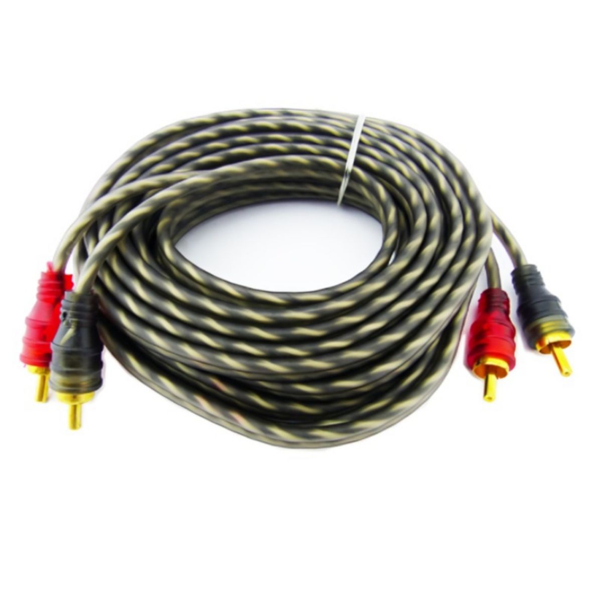 OEM - CABLE RCA 2X2 5 METROS PARA AMPLIFICACION DE AUTO MOD.TR-11