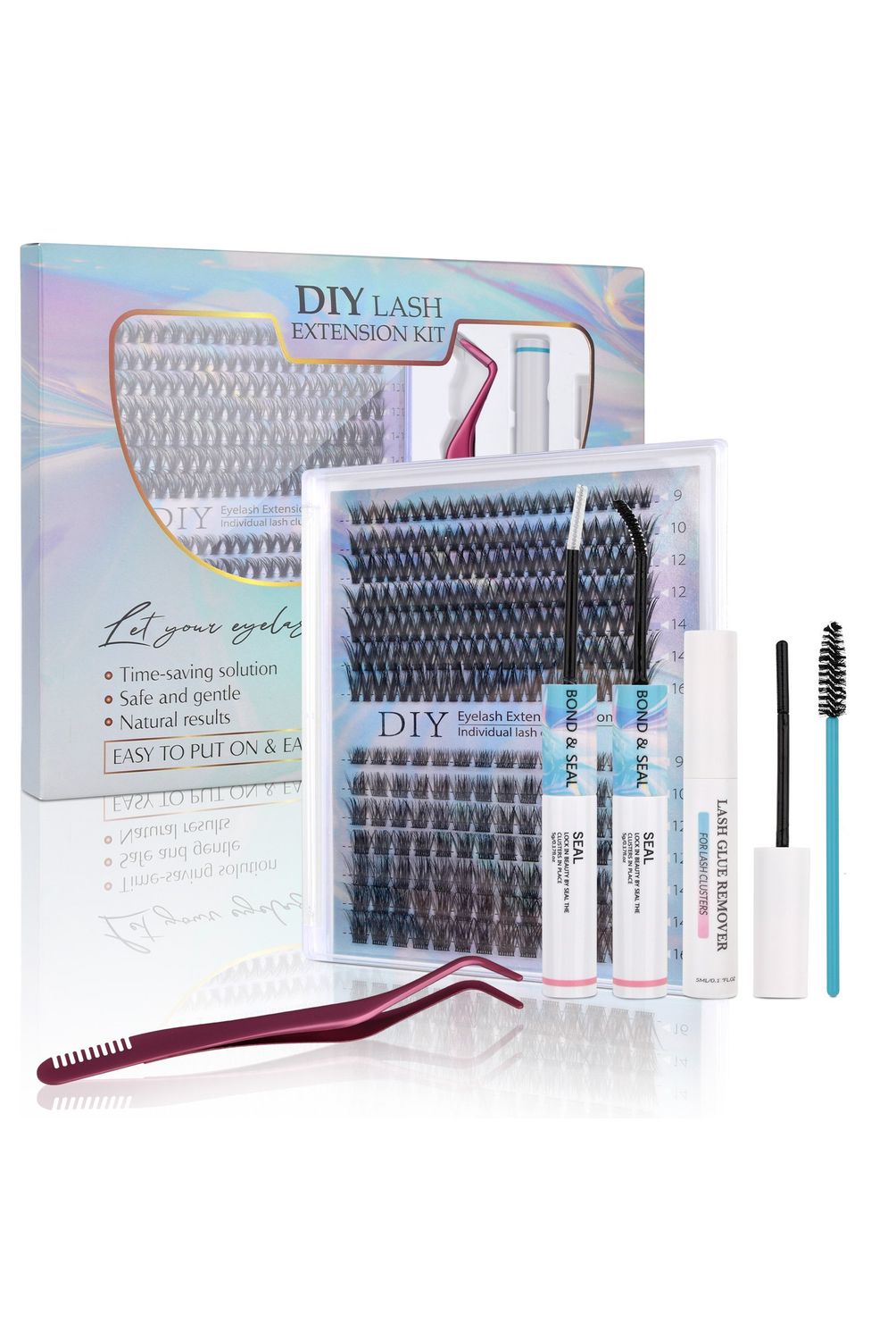 メイ　Revive Lash Professional 6本セット YAYKO Set De Pestañas Extensiones Reutilizables Postiza 259