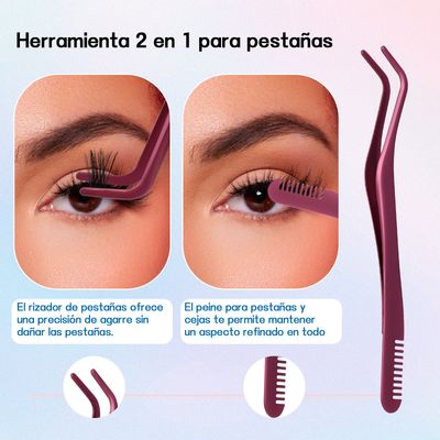 Imagen 2 del producto Set De Pestañas Extensiones Reutilizables Postiza 259