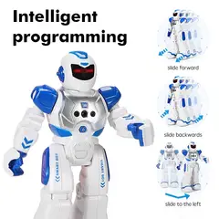 TIOZONEY - Robot de control remoto inteligente niños Robot programable