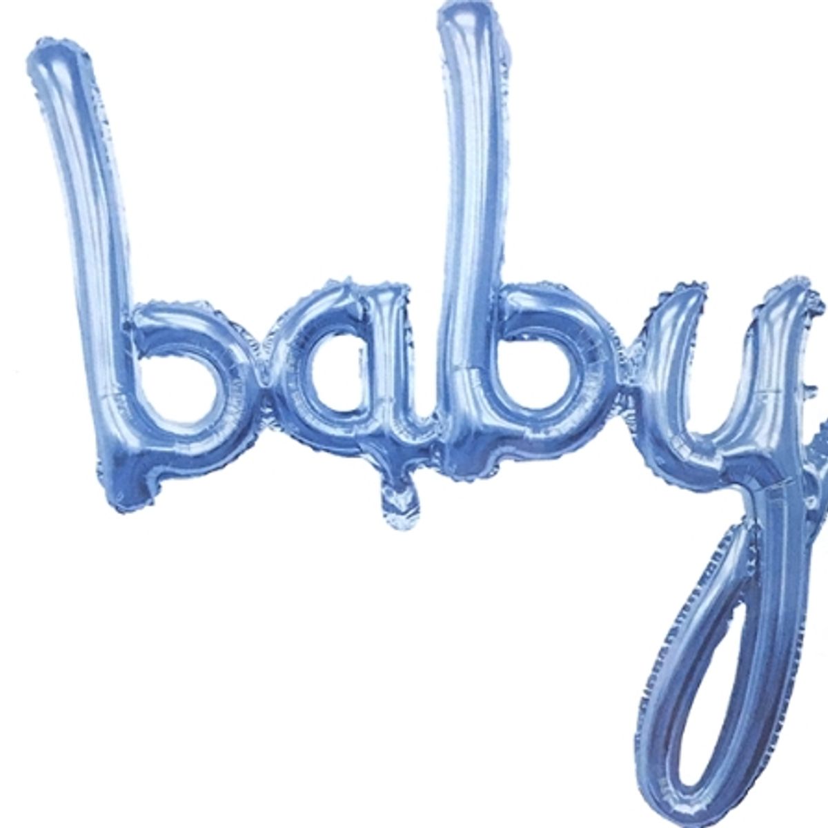 GENERICO - Globo Metalico Baby Decoracion Baby Shower X1