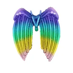 GENERICO - Metalizado Alas De Ángel Multicolor 60x85cm Decorativo