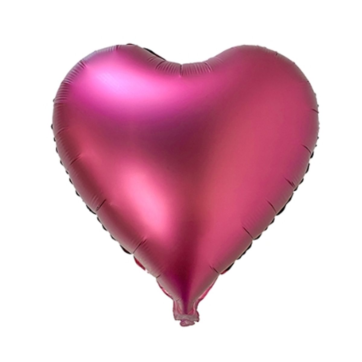 GENERICO - Globos Metálicos Corazon Fucsia X50