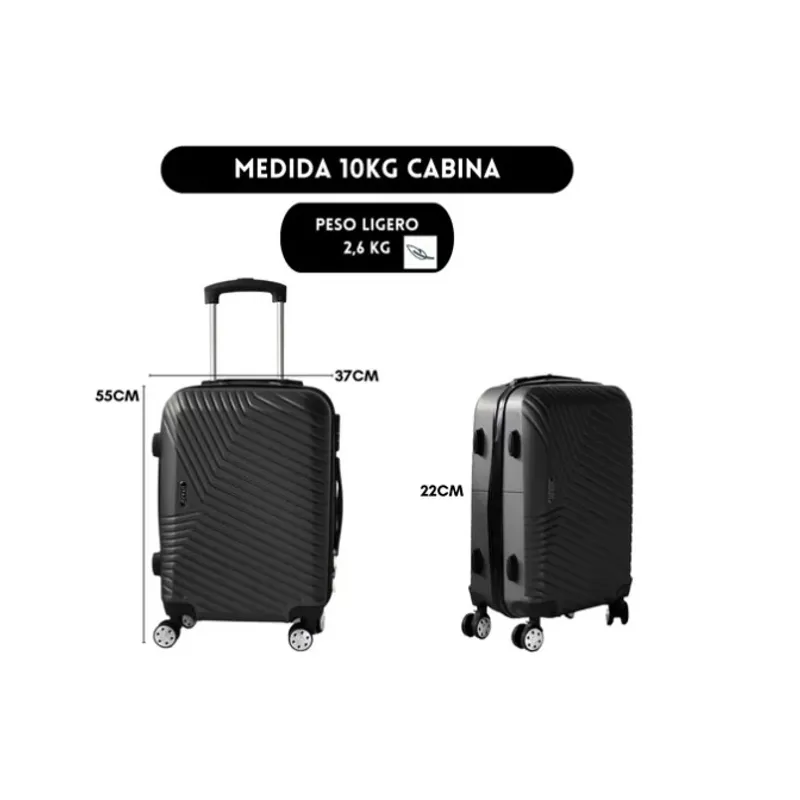 10 Kg Maleta De Viaje 62 Pulgadas Medidas GENERICO Maleta De Viaje