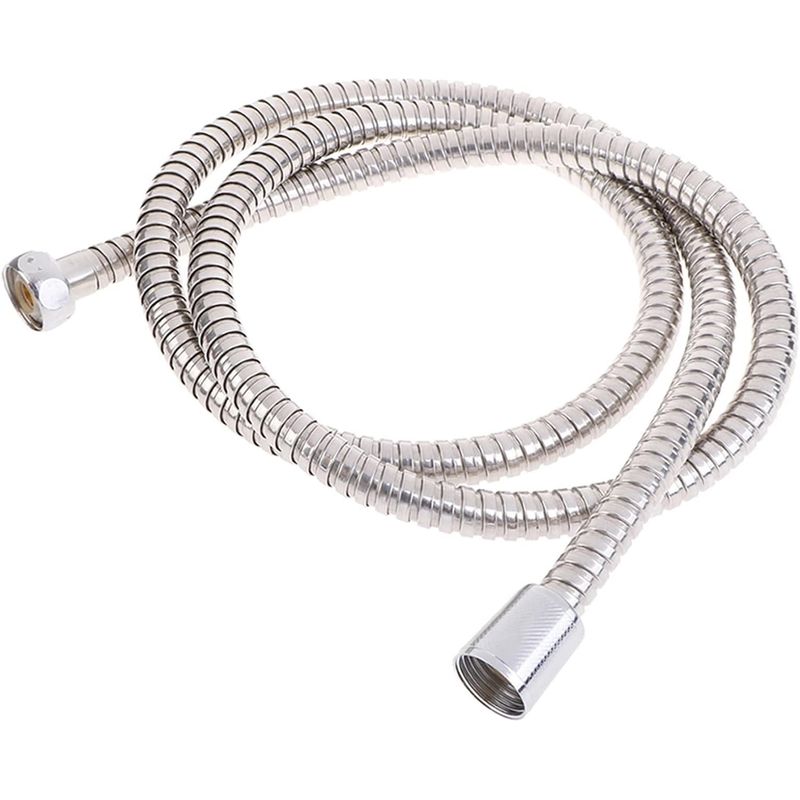 GENERICO - Manguera Ducha Flexible Extensible Cromada 1 8mts Inoxidable