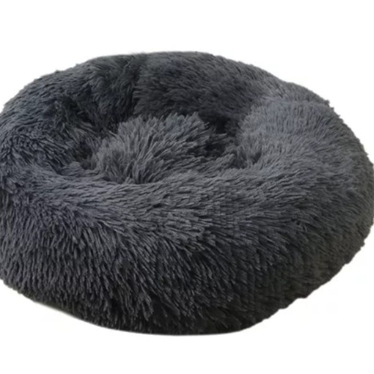 GENERICO - Cama Antiestrés Peluda Para Perros Y Gatos 70 Cm Originales