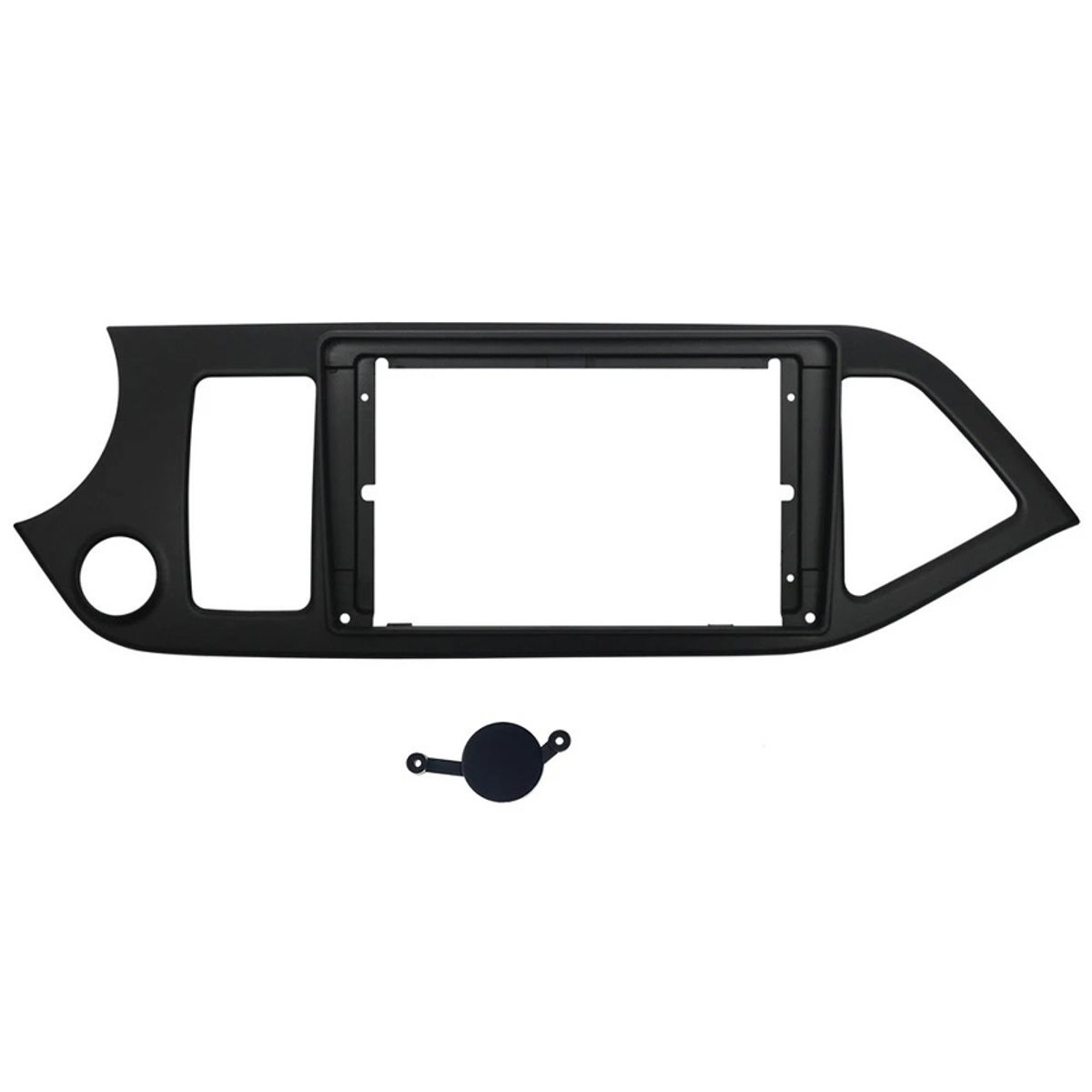 KUANGYE - Adaptador Bisel Radio Para Kia Morning 2012/up 9 Pulgadas