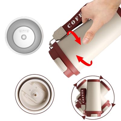 Imagen 2 del producto Taza térmica de acero inoxidable taza de agua taza de café