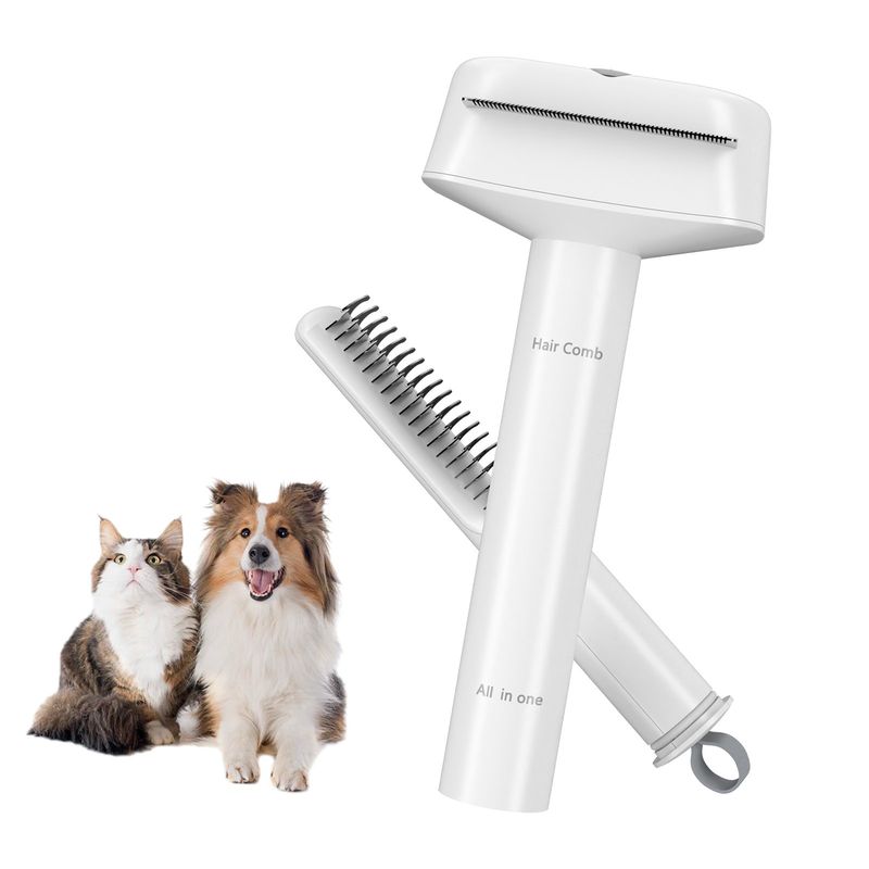 YAYKO - Cepillo para mascotas 3 en 1 para perros y gatos