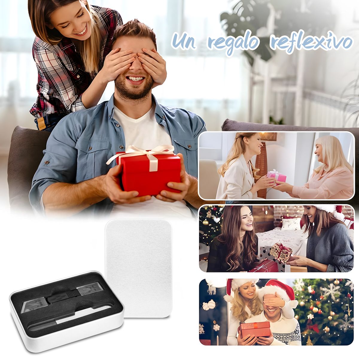 YAYKO - Set de manicura plegable de dos puntas