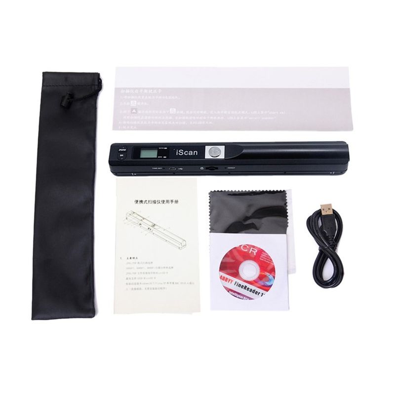 TIOZONEY - Escáner Escáner De Mano Escáner Portátil Pen Scanner Escáner