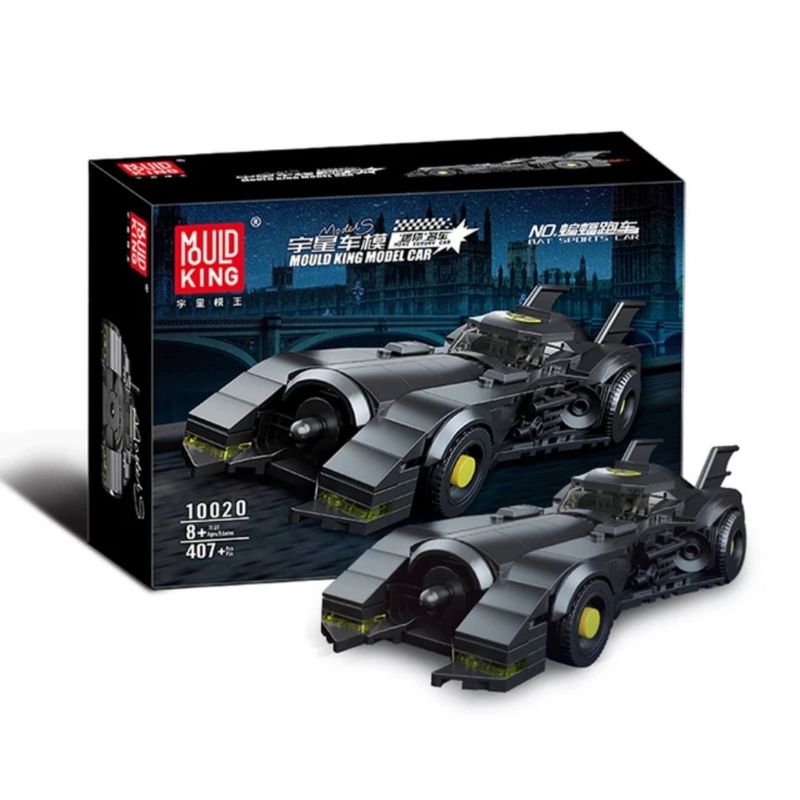 GENERICO - Kit Construcción Tipo Lego Modelo Batmobile 10020