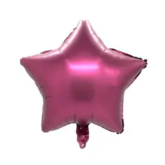 GENERICO - Globos Metálicos Estrellas Fucsia X50