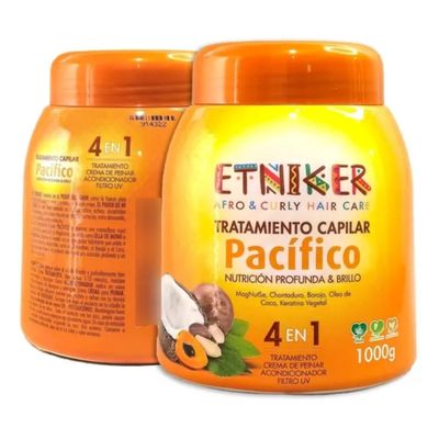 Imagen 2 del producto TRATAMIENTO CAPILAR AFRO AND CURLY PACIFICO 4 EN 1 DE 1000GR.-