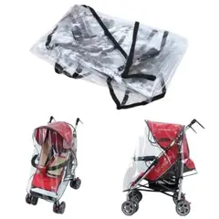 GENERICO - Cubre Coche Para Bebe Transparente Universal