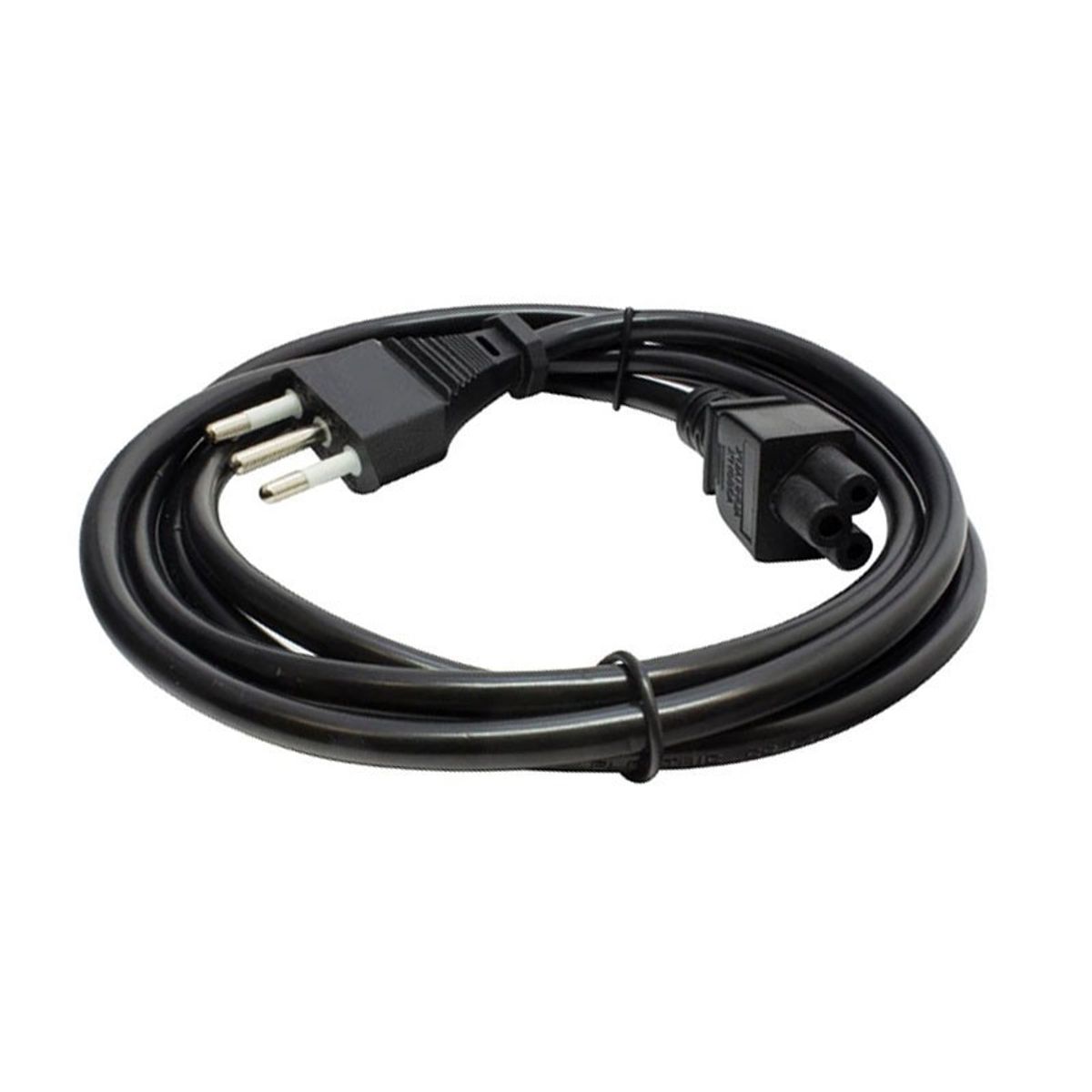 GENERICO - Cable Poder Tipo Trebol Notebook 18m