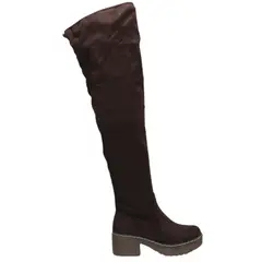 GENERICO - Botas Bucaneras De Mujer Gamuza Tacón Bajo 239 Yasna