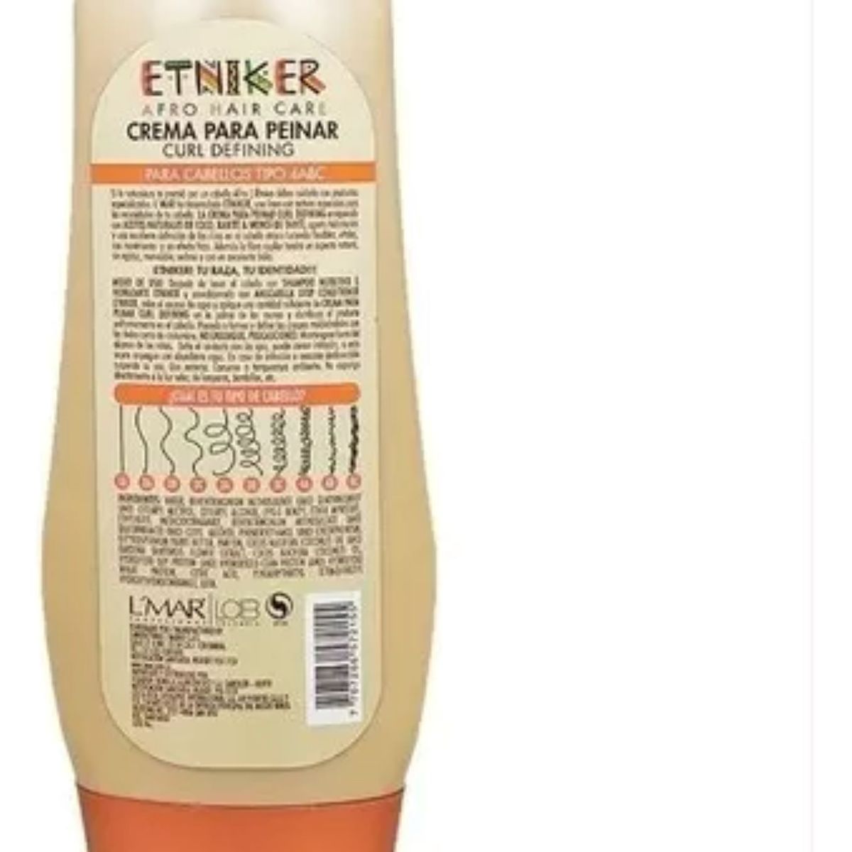 ETNIKER - CREMA PARA PEINAR CURL DEFINING ETNIKER DE 290g