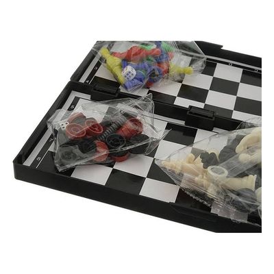 Imagen 2 del producto Juego De Mesa Magnético 3 En 1 Ludo Damas Ajedrez