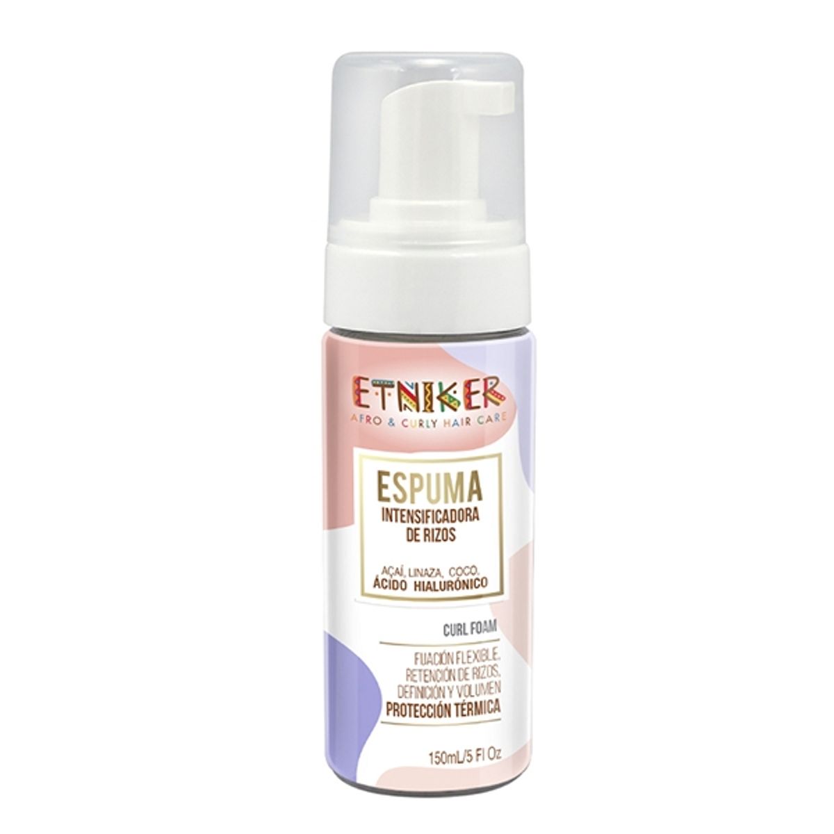 ETNIKER - ESPUMA INTENSIFICADORA DE RIZOS ETNIKER 150ML.-
