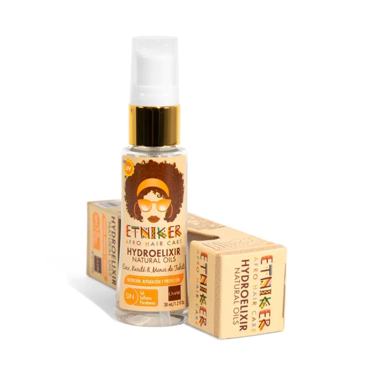 ETNIKER - HIDROELIXIR Oleos Naturales Etniker 38ml