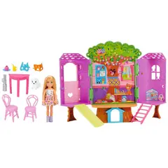 BARBIE - Set Juego Chelsea Casa Del Árbol hpl70 Mattel