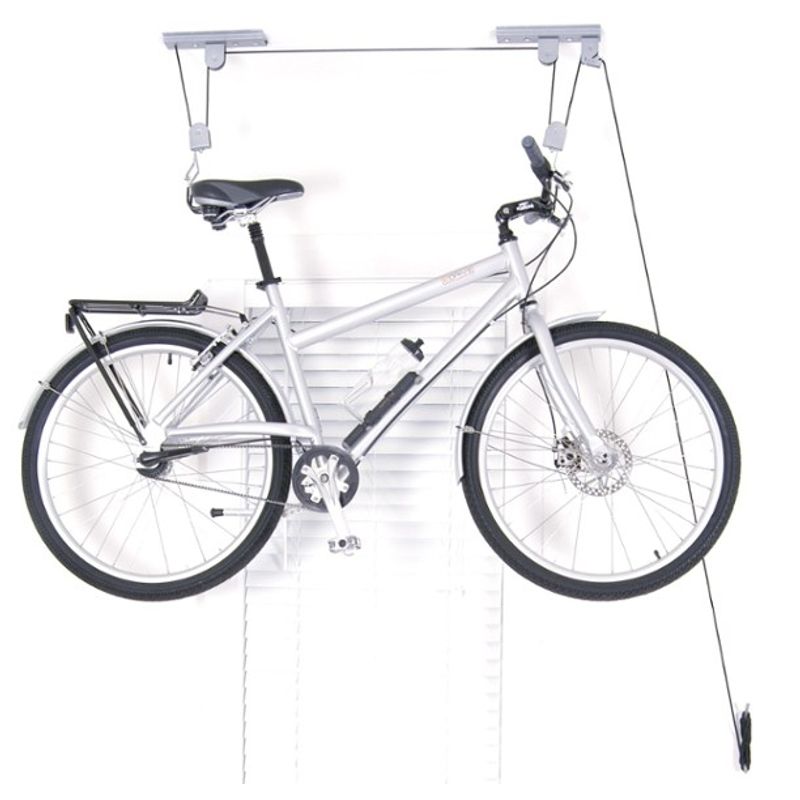 SOCOTRA - Cuelga Bicicleta de techo estacionamiento