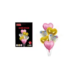 GENERICO - Set Globos Feliz Día Mama Multicolor