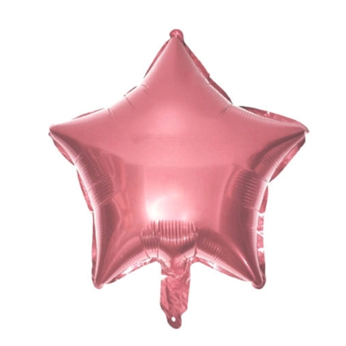 GENERICO - Globos Metálicos Estrellas Rose Gold X50