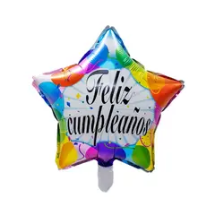GENERICO - Globos Metálicos Estrellas F.C X1