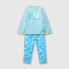 COLLOKY - Pijama Niña Celeste 53622