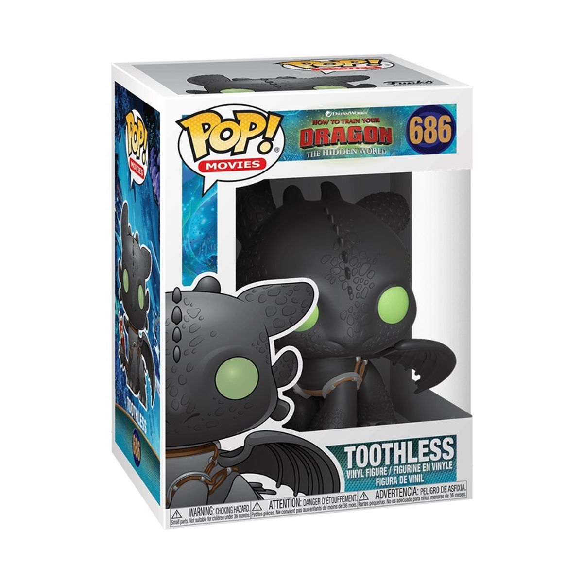 FUNKO - Funko Pop DreamWorks Como Entrenar A Tu Dragon Chimuelo 686