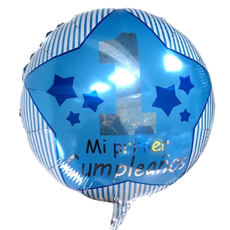 GENERICO - Globos Bebe Mi Primer Cumpleaños X50