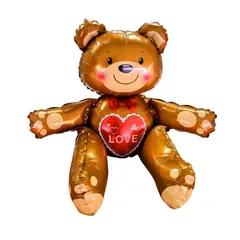 GENERICO - Globo Metálico Osito Teddy X1