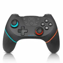 CORRERREY - Mando inalámbrico con Bluetooth para Nintendo Switch Pro de 6 ejes