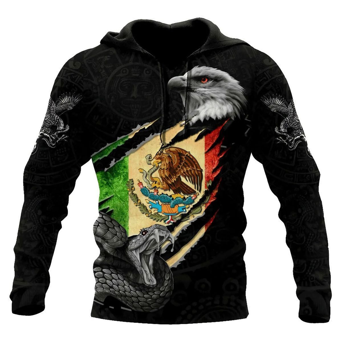 BLWOENS - Polerón con estampado para Hombre - Bandera México